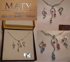 TRES BELLE PARURE DE BIJOUX EN