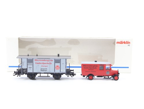 Lot wagons marchandises - wagons,
