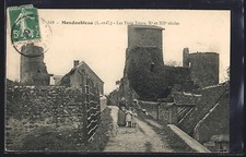 CPA Mondoubleau, Les Trois Tours, Xe et XIIe siècles 