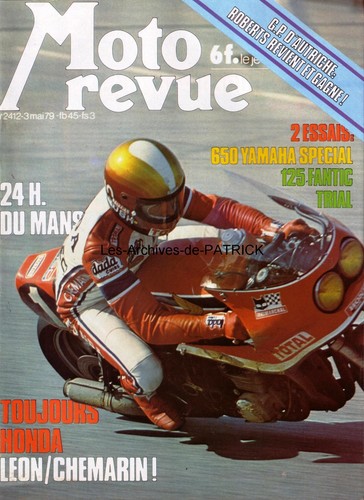 Moto revue 2412 yamaha 650 - revue,