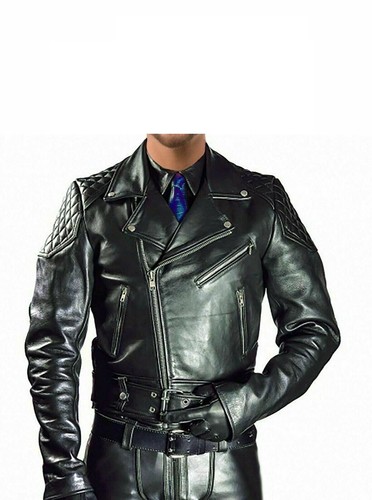 Blouson motard ceinturé - de,