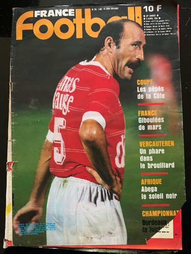 France football 4 1984 - football, 3/4/1984