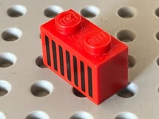 LEGO Red Brick 1x2 ref 3004p06