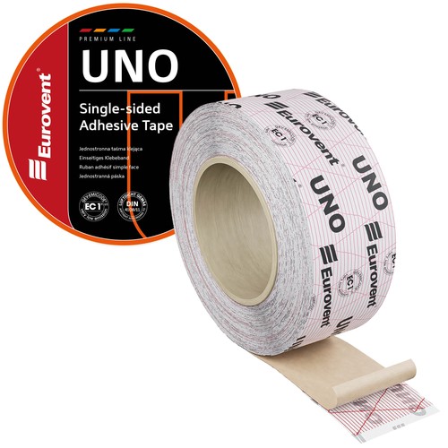 Einseitiges klebeband uno - uno, 50mm