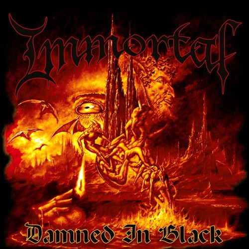 Damned black immortal cd - damned, in
