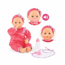 Corolle MGP Lila Chérie Poupée à corps mou avec fonctions Poupée bébé 42 cm