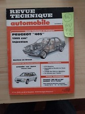 Revue technique Peugeot 405