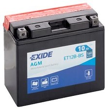 BATTERIE MOTO ET12B-BS EXIDE