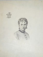 Comte L. de W (XIX-XX) DESSIN