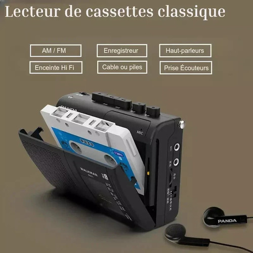 Radio cassette portable fm - portable,