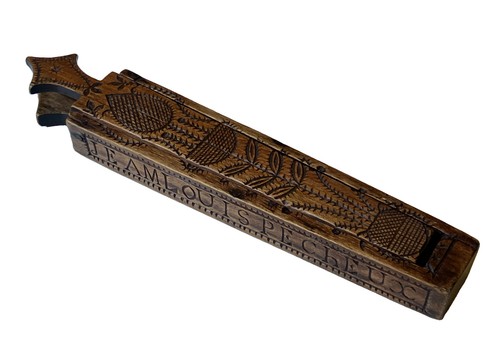 Boîte étui bois gravé - gravé, art