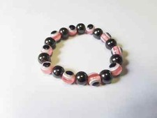 Bracelet Magnétique Hématite Anti Douleur rose