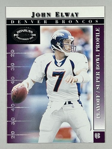 John elway 2000 donruss - john,