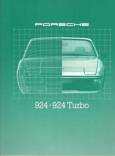 Catalogue brochure porsche 924 - brochure,