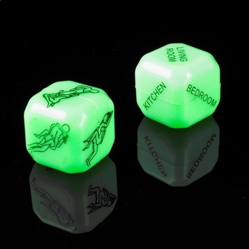 Jeu dés sexy brillants - dés,