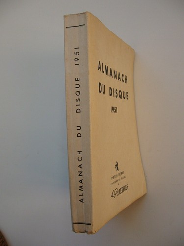 Almanach disque 1951 - du,