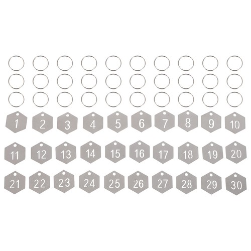 Pcs pendentif numéroté - , 30