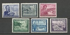 Reich allemand 1941 Mi 773-778 MLH*