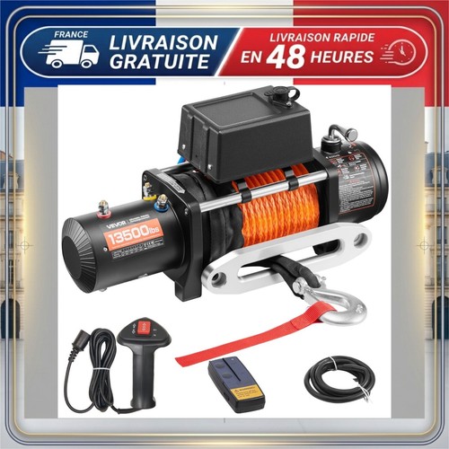 Treuil électrique 12v vevor - treuil,