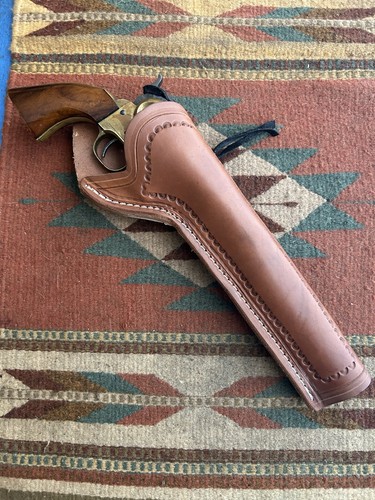 Western leather cross draw - leather,