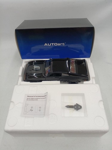 Autoart black interceptor ford - black,