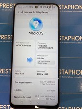 Honor 90 LITE 256GO  CRT-NX1 - 100% fonctionnel - Ecran Cassé – Destockage