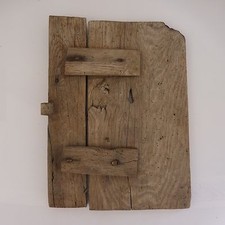 Fenêtre volent ancien élément architecture art-déco vintage XIXe 1900 fait main