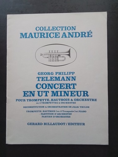 Telemann concert ut min - telemann, en