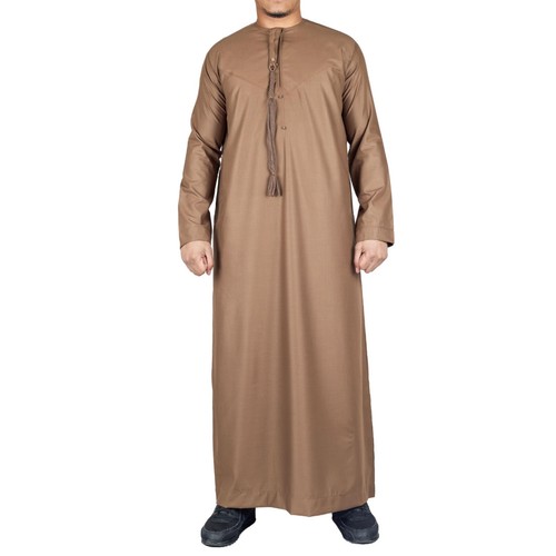 Homme marron thobe erirats - marron,