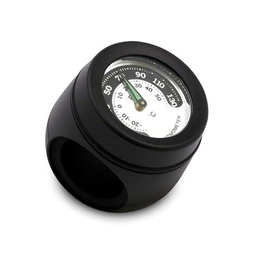 Thermomètre noir pour guidon - thermomètre,