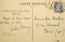 ✒ L.A.S Gabriel FAURE poète