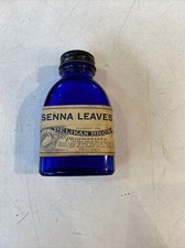 Pelikan bros. Medicine Bottle For Senna leaves 1900’s