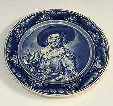 Ancienne Assiette Décorative - Faïence DELFTS Publicitaire Bière Heineken 1970