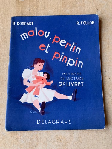 Livre scolaire ancien malou - :,