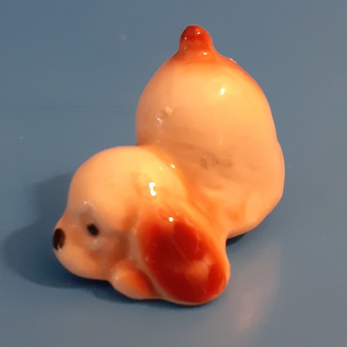 Fève ancienne petit chien - petit,