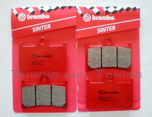 Plaquettes frein avant brembo - plaquettes,