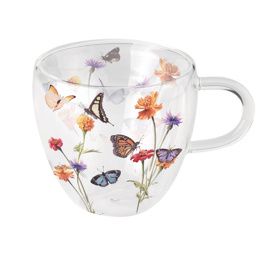 Tasse thé verre double - à,