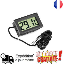 Thermomètre Digital Noir LCD
