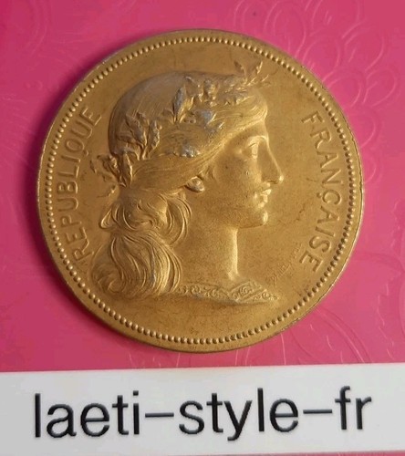 E08102superbe médaille argent - médaille,