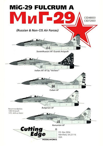 Cutting edge scale mig - 1:48,