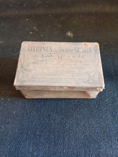 Boite en tôle lithographiée