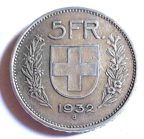 Suisse francs 1932 - b,