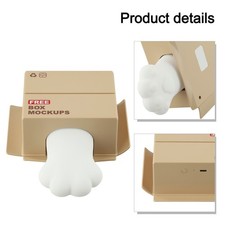 Veilleuse Chat Dimmable Amicale pour Enfants avec Fonction Batterie Rechargeable