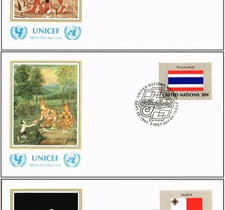 THAILAND FLAG UNICEF FAMOUS