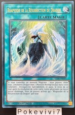 Carte YU-GI-OH! RHAPSODIE DE LA RESURRECTION DU DRAGON LC06-FR004 UR NEUF