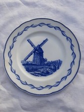 porcelaine d'arras-caudron grand plat rond (moulin d'avesnes le comte )