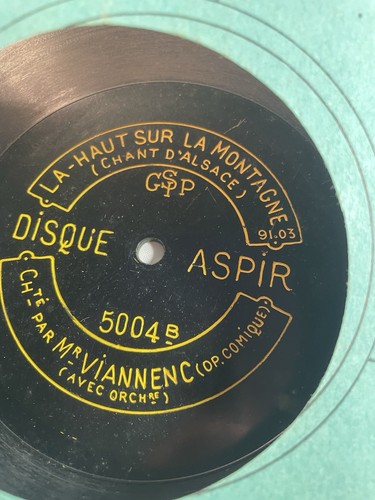 Disque pathe henry haut - ,