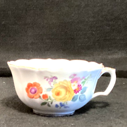 Antique meissen porcelain cup - meissen,