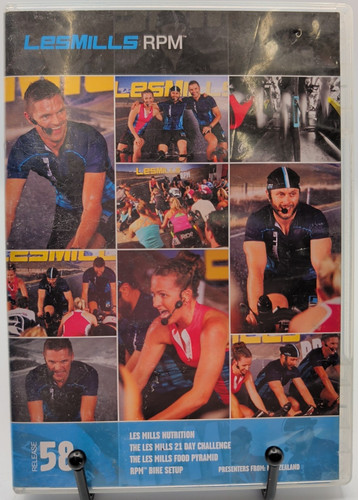 Les mills rpm dvd cd - 58, +