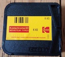 Cassette kodachrome 40 movie film , Used ?